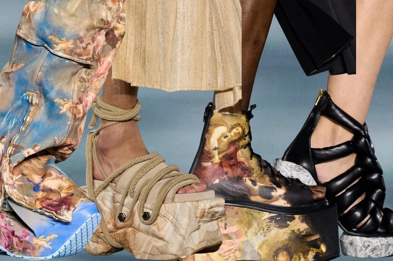 It's "The Higher the Platform, the Closer to God" at Balmain's Heavenly Runway