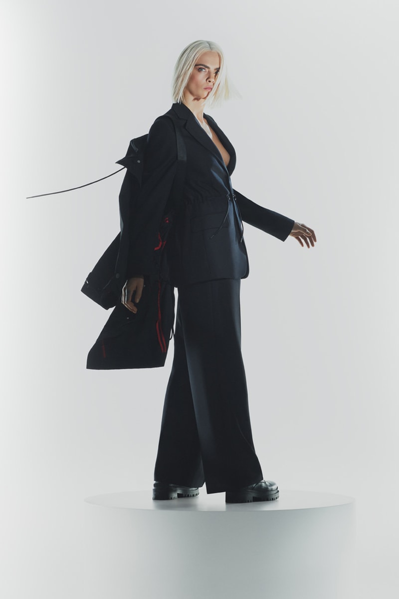 cara delevingne karl lagerfeld cara loves karl capsule collection lookbook genderless inclusive suits