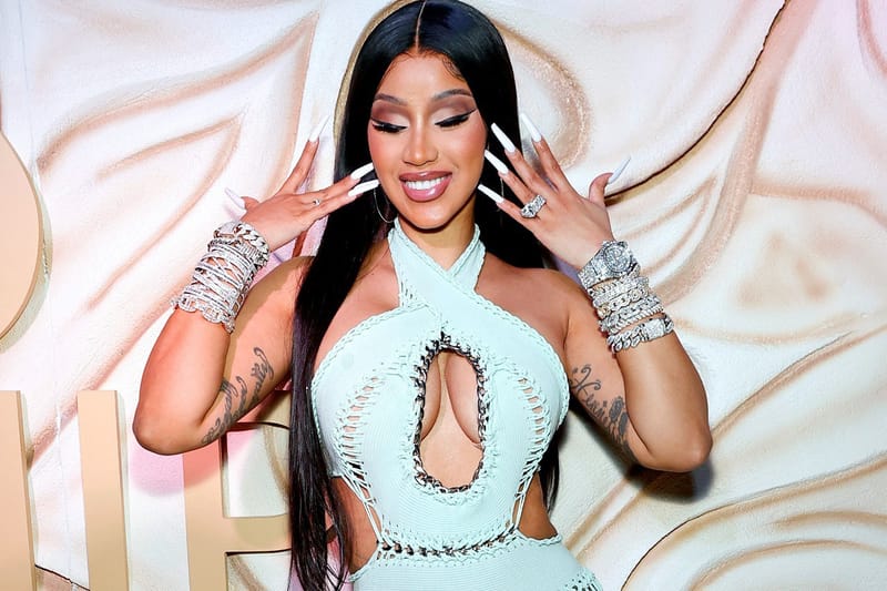 Cardi B’s Massively Long French Manicure Has Been Dubbed "Courtroom" Nails