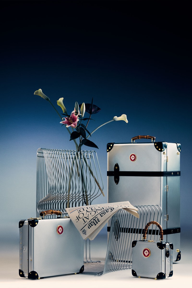 Casablanca Globe-Trotter Collaboration Suitcases