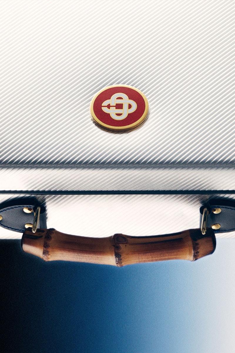 Casablanca Globe-Trotter Collaboration Suitcases