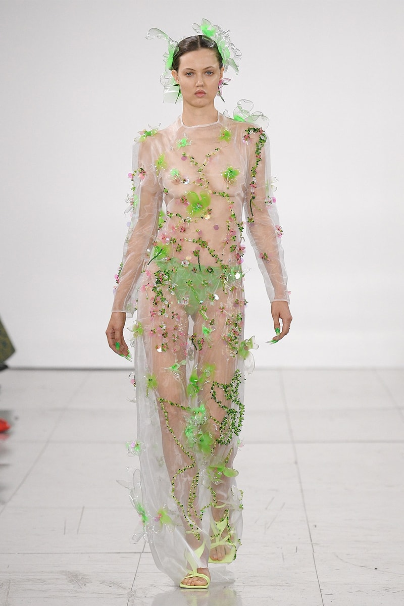 Chet Lo Spring/Summer 2023 baai-san London Fashion Week Runway Debut Images 