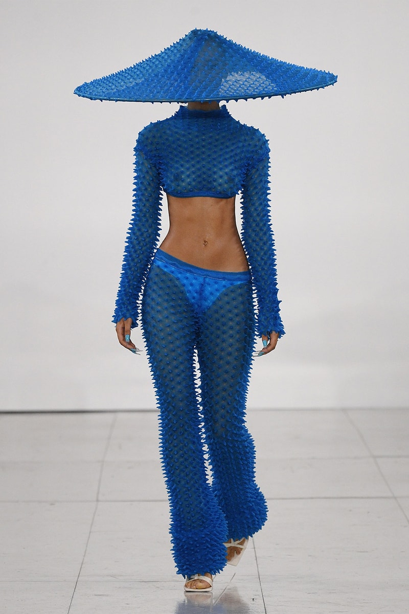 Chet Lo Spring/Summer 2023 baai-san London Fashion Week Runway Debut Images 