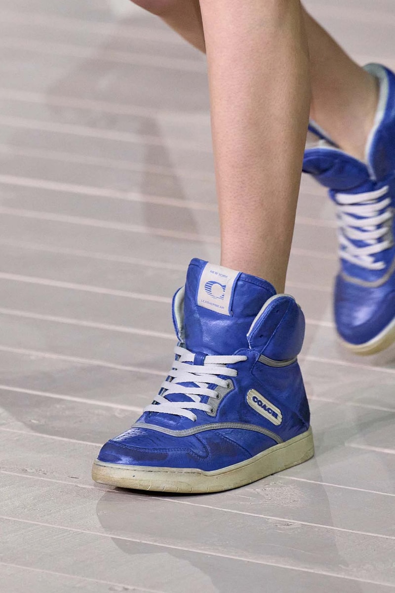 Coach Spring Summer 2023 Distressed Sneakers High Top Trend
