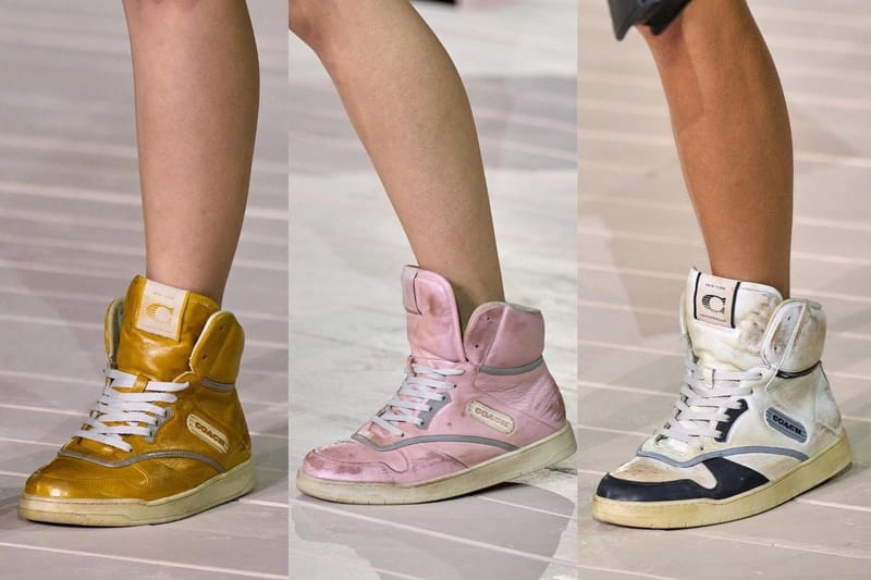 Coach Pulls a Balenciaga With Distressed High Tops