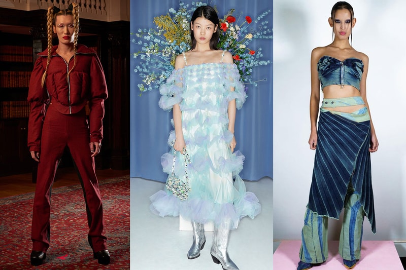 emerging designers london fashion week spring summer 2023