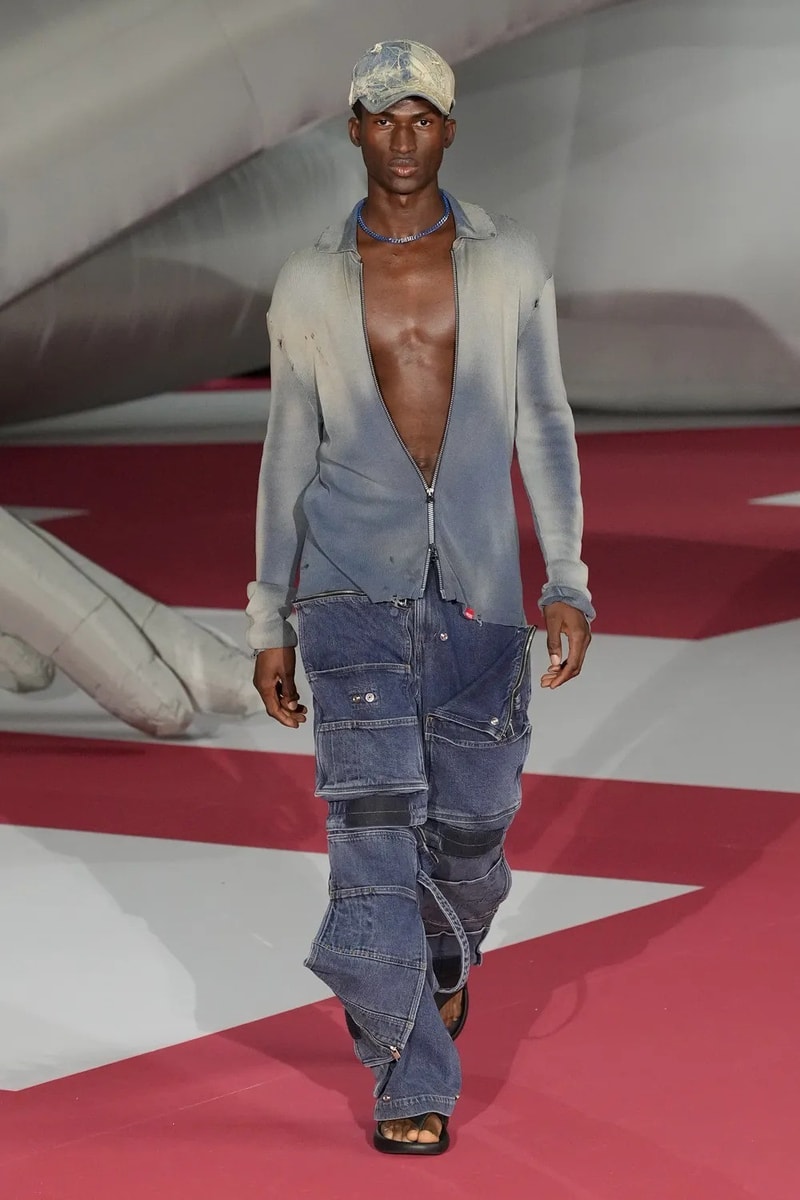 diesel spring summer 2023 showcase milan fashion week giant inflatable