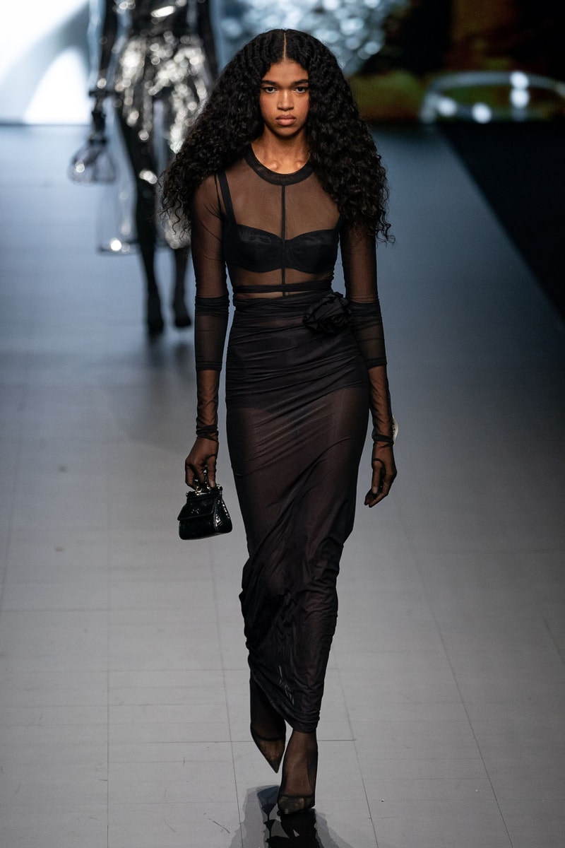 Dolce Gabbana Kim Kardashian Spring/Summer 2023 Runway COllaboration IMages