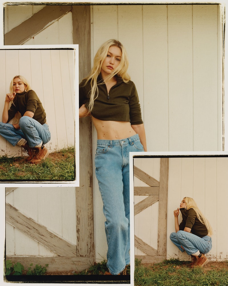 Gigi Hadid Guest In Residence Workwear Capsule Collection Images Release Date