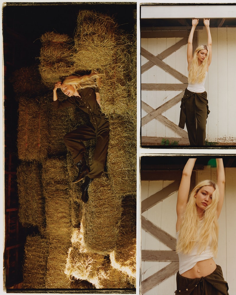 Gigi Hadid Guest In Residence Workwear Capsule Collection Images Release Date