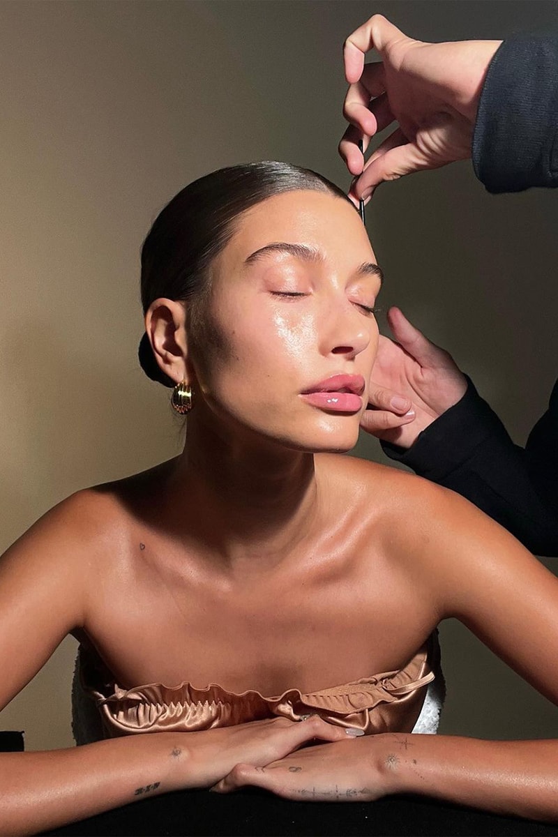 Hailey Bieber glazed skin foundation tiktok hack