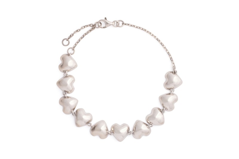 ami paris brand jewelry collaboration heart necklaces earrings