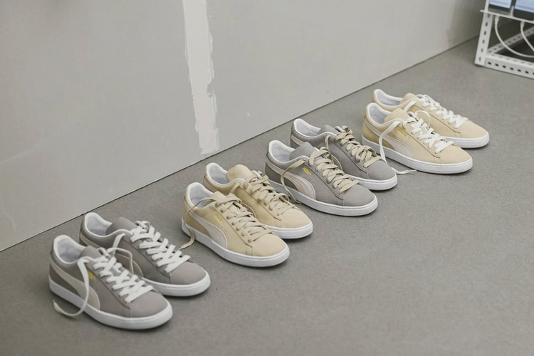 Here's an Official Look at the JJJJound x PUMA Suede