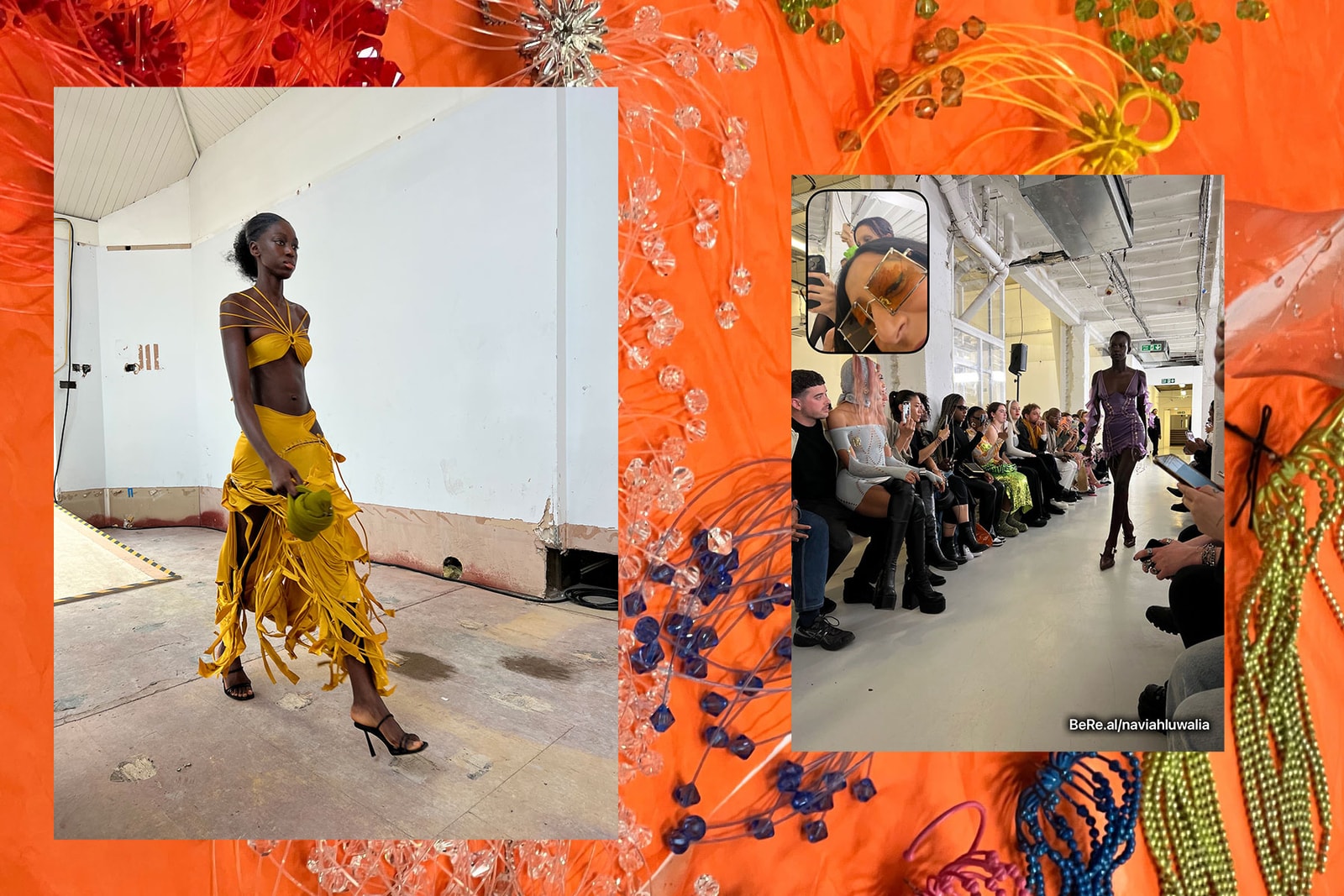 photo diary london fashion week spring summer 2023 runway show collection