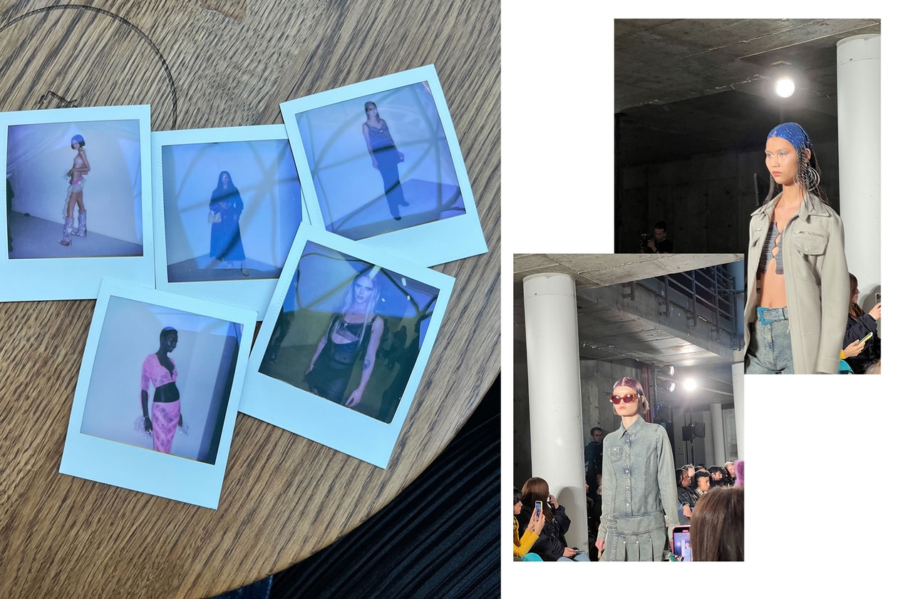 photo diary london fashion week spring summer 2023 runway show collection