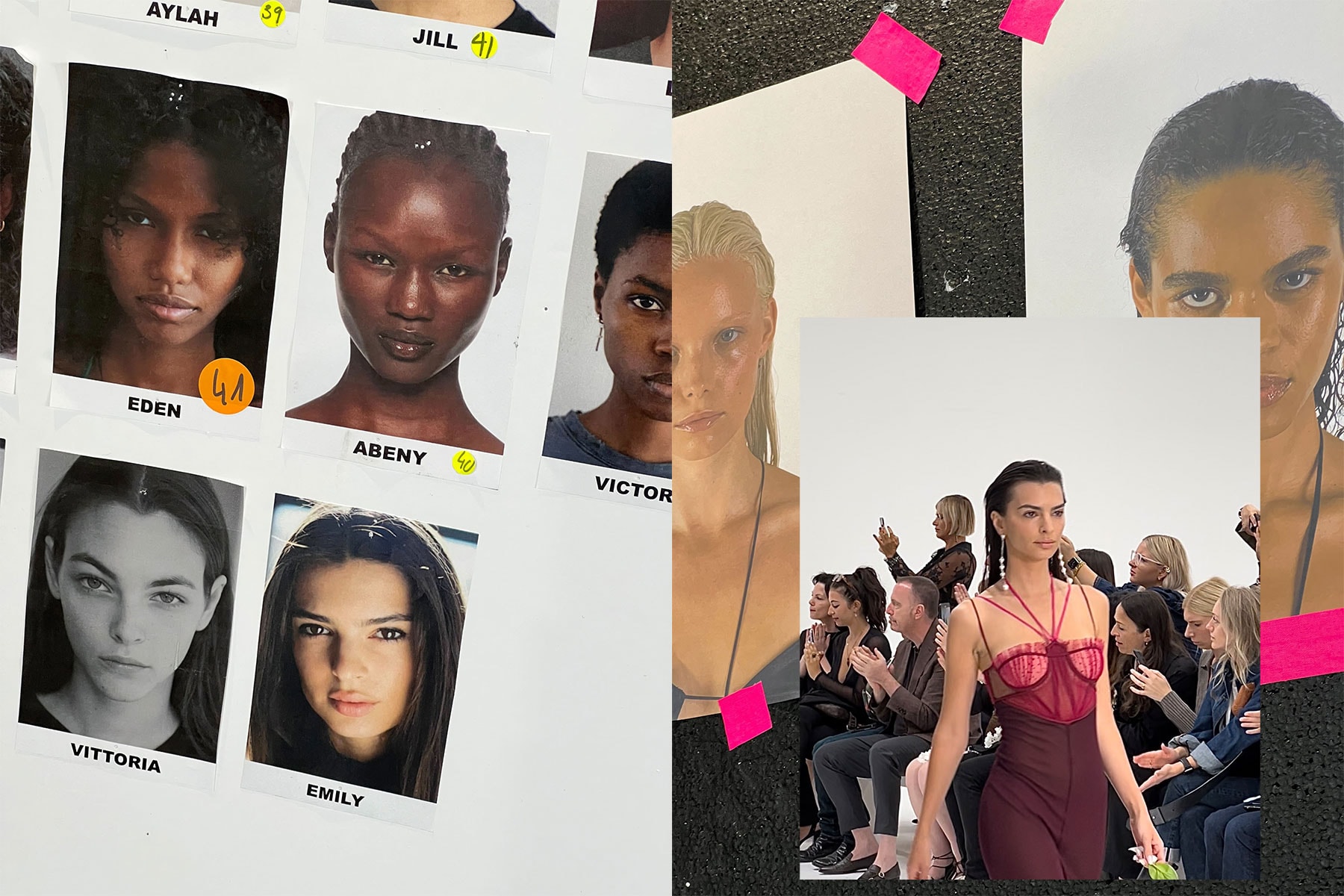 photo diary london fashion week spring summer 2023 runway show collection