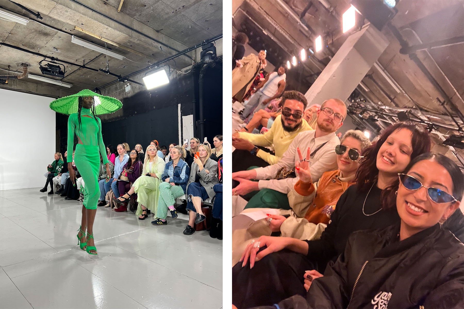 photo diary london fashion week spring summer 2023 runway show collection