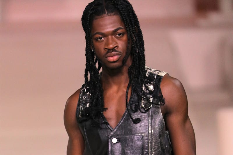 Lil Nas X Eats the Runway up for NYFW With Chest-Length Braids