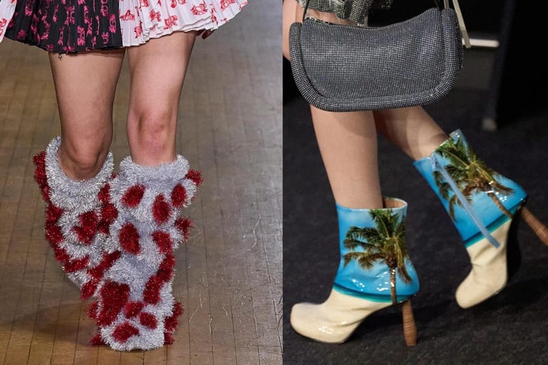 6 London Fashion Week Footwear Moments Living In Our Heads Rent Free