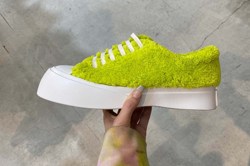 Marni spring summer 2023 london fashion week sneakers footwear platforms
