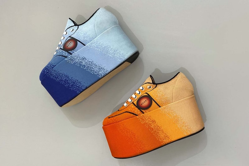 Marni spring summer 2023 london fashion week sneakers footwear platforms