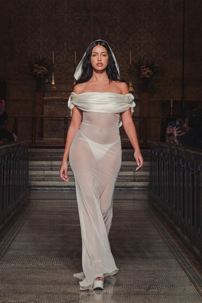 mirror palais marcelo gaia spring/summer 2023 runway collection interview editorial cindy kimberly jesse andrews bella hadid