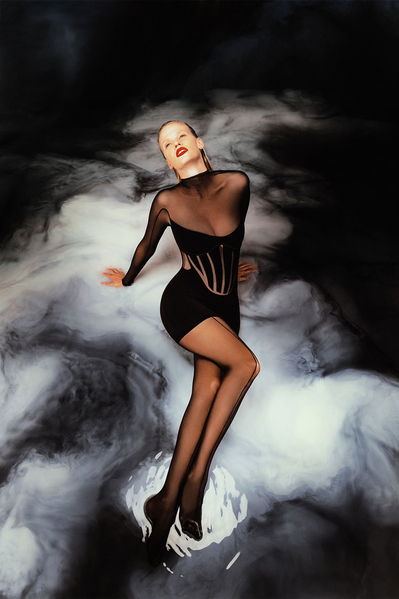 Mugler Wolford Skinwear Collaboration Capsule Leggings Bodysuits Shorts Release Info