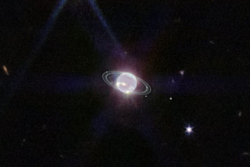 NASA Captures the Clearest Photos of Neptune's Rings in Over 30 years