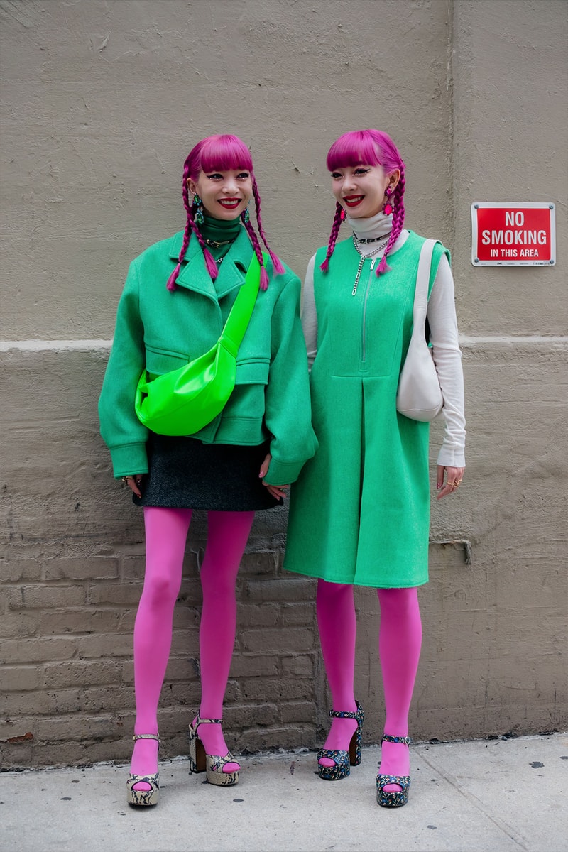 New York Fashion Week SS23 Best Street Style Outfits Images Paloma Elsesser Kris Jenner 