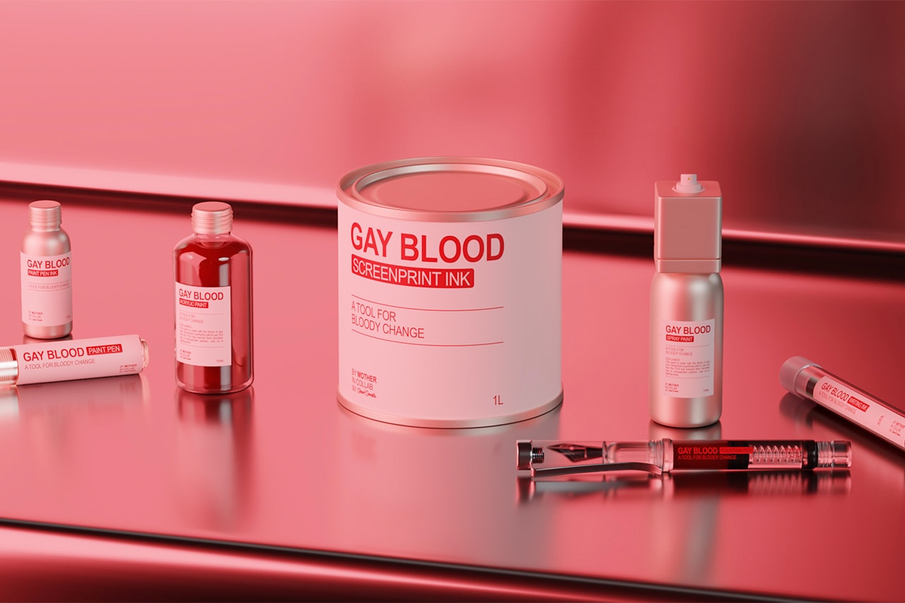 nyfw LGBTQ mother the gay blood collection blood shortage crisis 