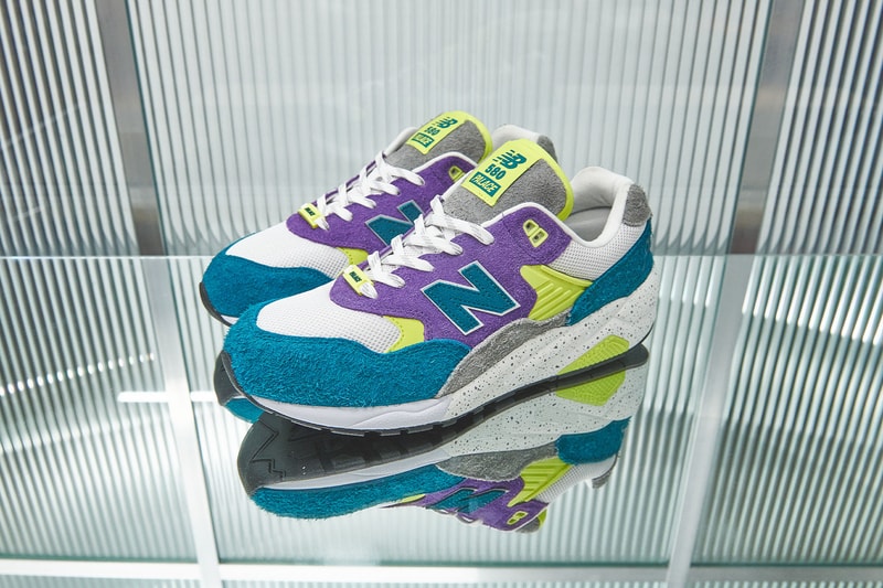 Palace New Balance 580 Collaboration Sneakers Official Images Release Date