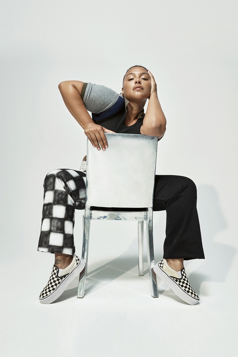 Paloma elsesser vans fall 2022 campaign classics sneakers 