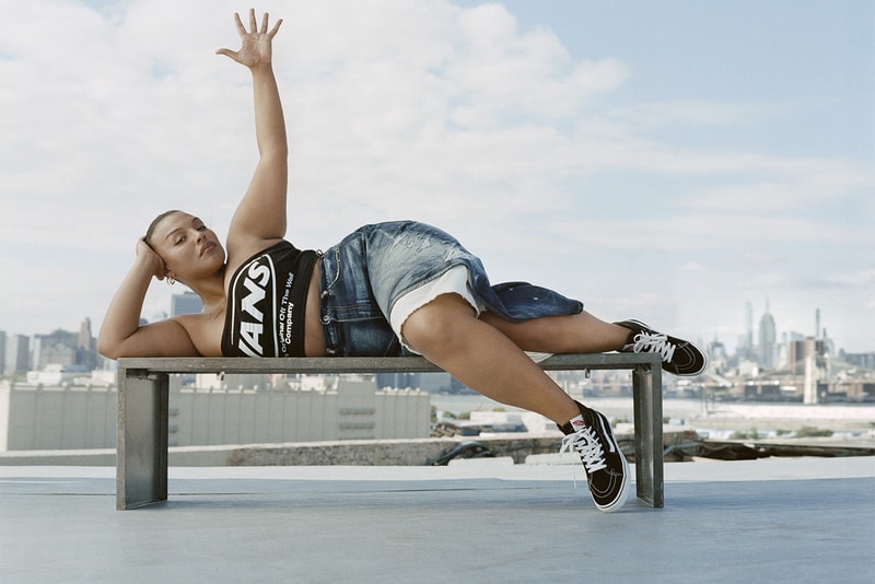 Paloma elsesser vans fall 2022 campaign classics sneakers 