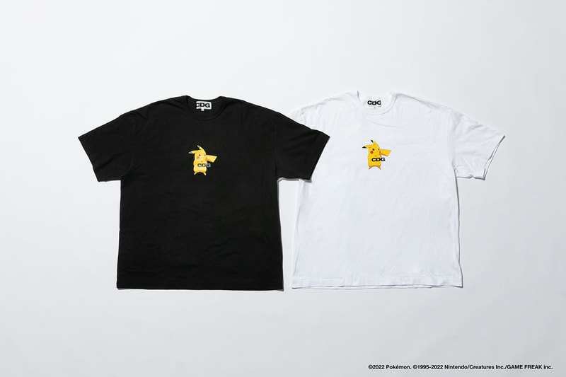 Pokémon COMME des GARÇONS CDG Pikachu Collaboration Apparel Release Info