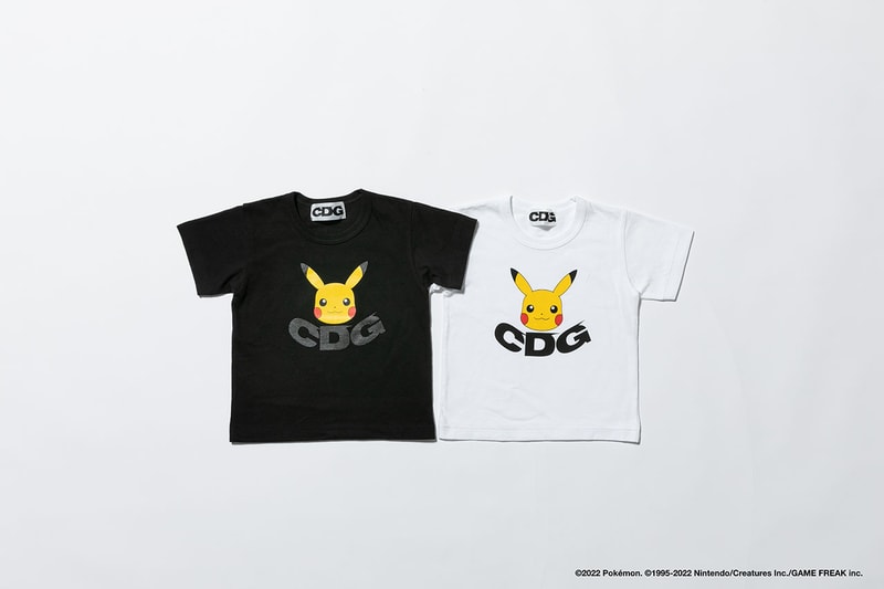 Pokémon COMME des GARÇONS CDG Pikachu Collaboration Apparel Release Info
