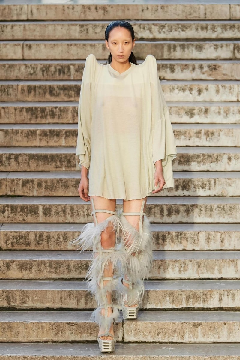 Rick Owens Paris Fashion Week Spring Summer 2023 Boots Sandals Over the Knee