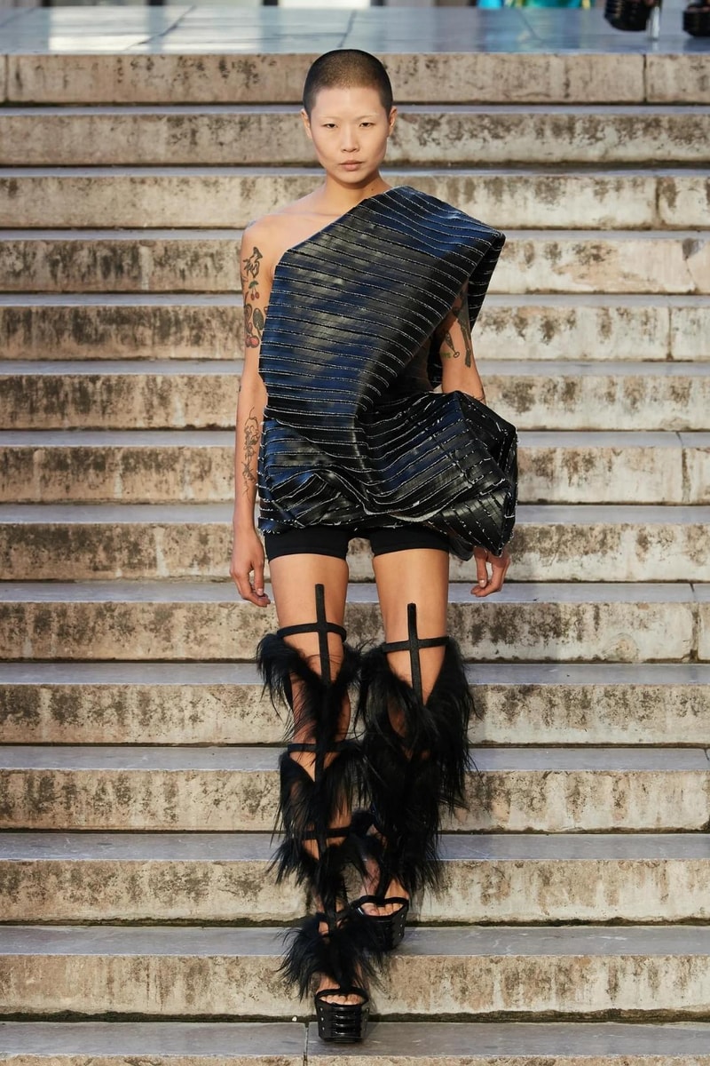 Rick Owens Paris Fashion Week Spring Summer 2023 Boots Sandals Over the Knee