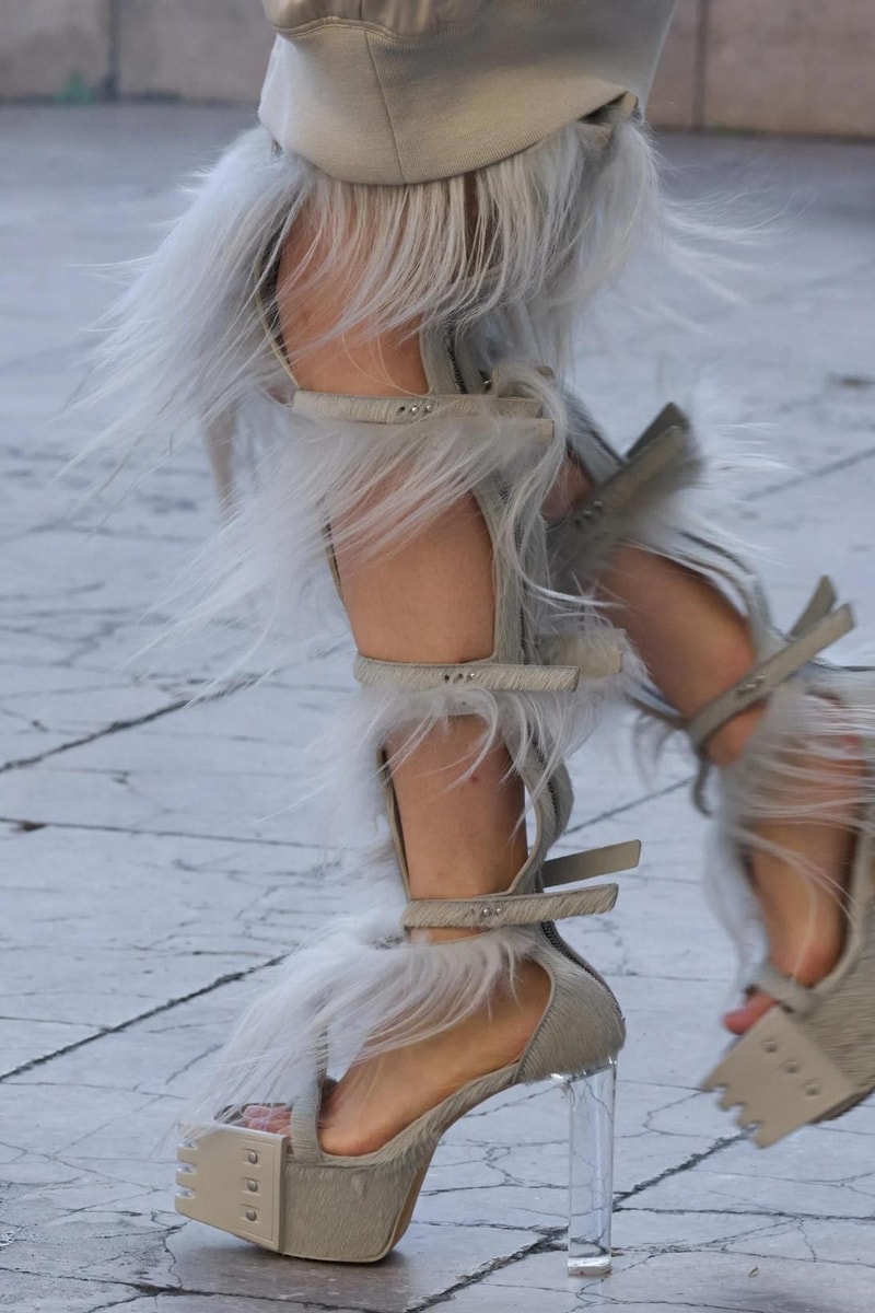 Rick Owens Paris Fashion Week Spring Summer 2023 Boots Sandals Over the Knee