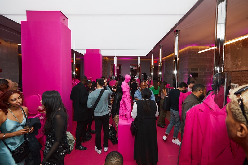 HBX valentino pink collection new york party event