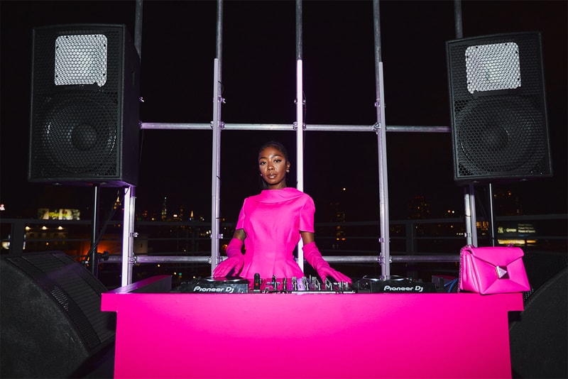 HBX valentino pink collection new york party event