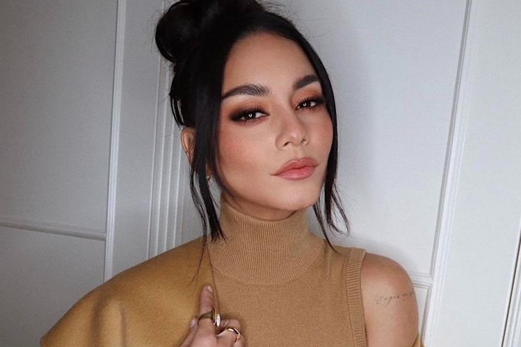 Vanessa Hudgens' All-Caramel Look Is the Perfect Elegant Yet Casual Fit for Autumn