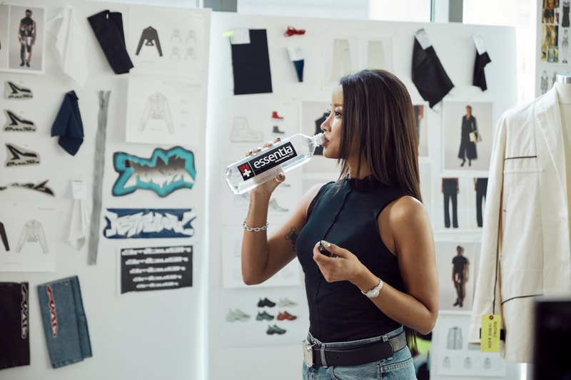 Yoon Ahn AMBUSH Essentia Water Partnership