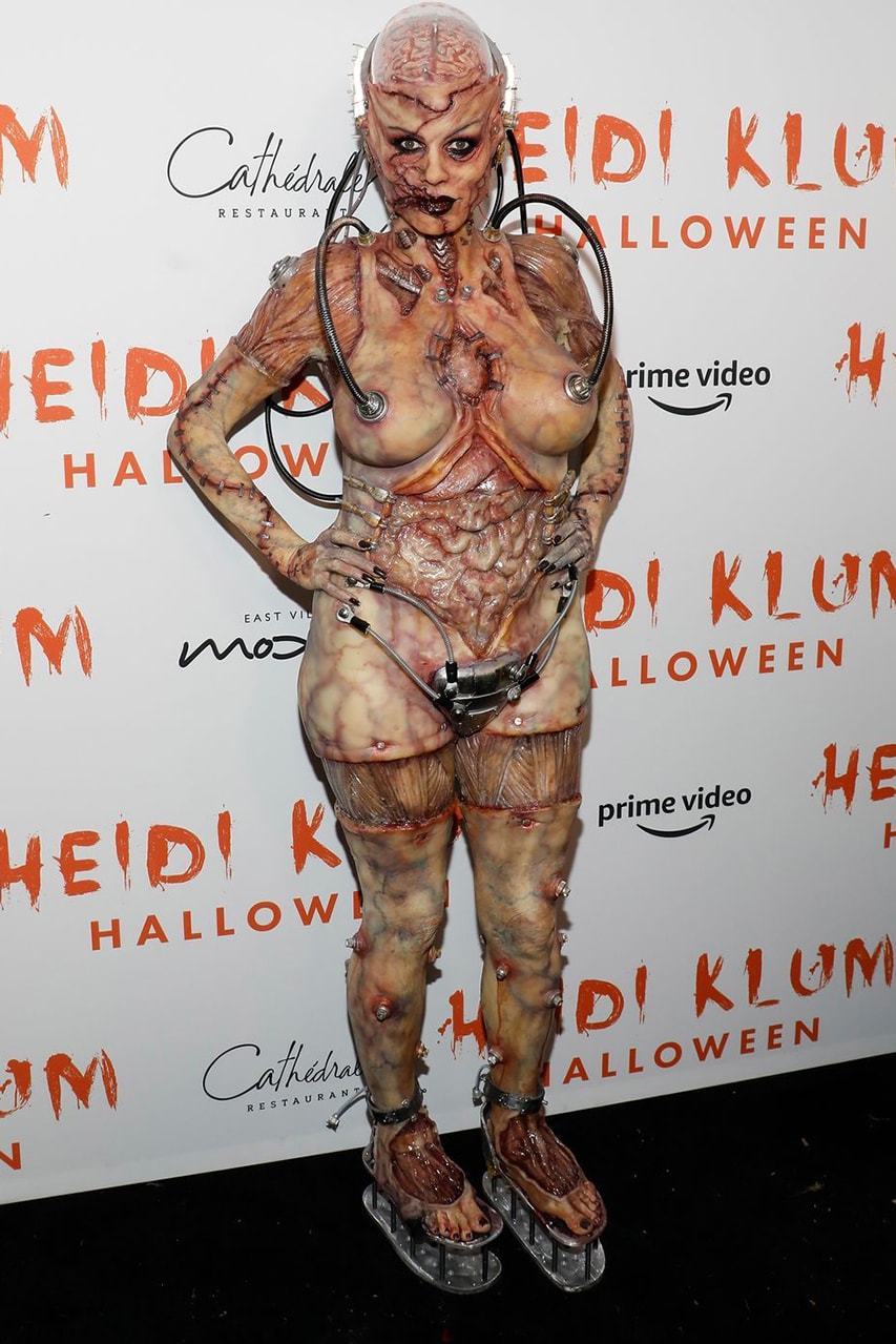 Heidi Klum's best halloween makeup costumes