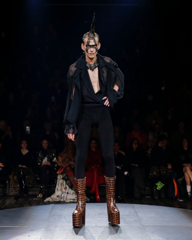 andreas kronthaler vivienne westwood paris fashion week runway show