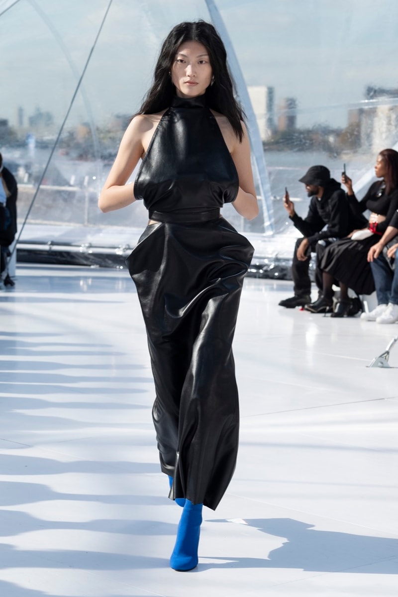 alexander mcqueen spring summer 2023 naomi campbell london fashion week dresses