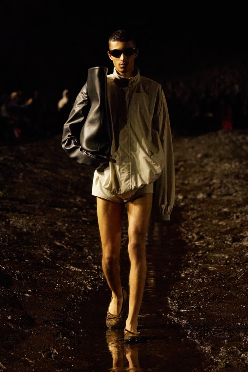 balenciaga fashion week runway paris kanye west bella hadid