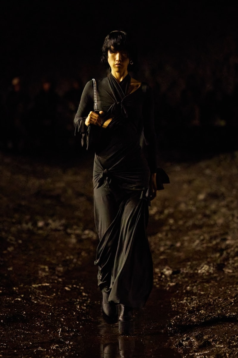 balenciaga fashion week runway paris kanye west bella hadid