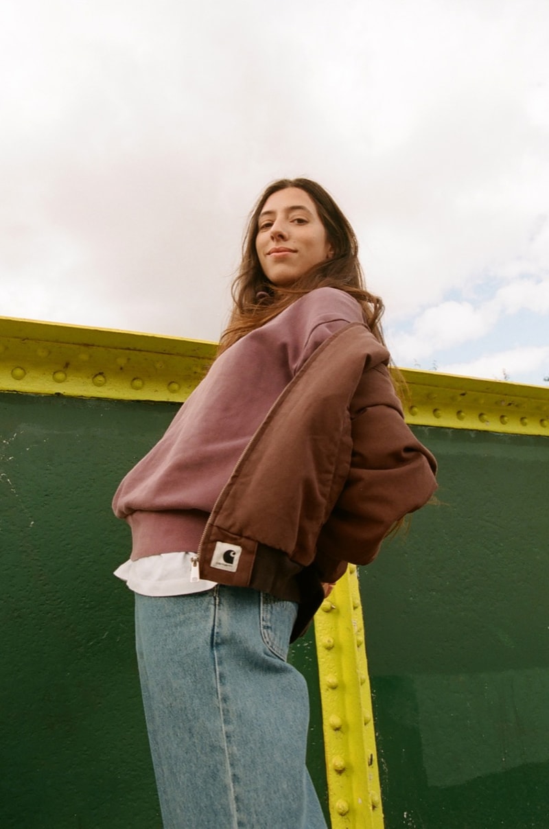 carhartt wip fall winter 2022 campaign jackets hats cafes