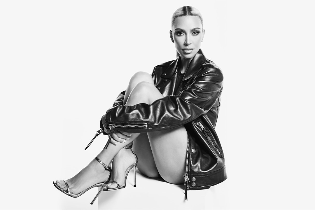 stuart weitzman kim kardashian stand strong campaign fall winter 2022 footwear boots knee high slingback new campaign release mario sorrenti collection brand ambassador