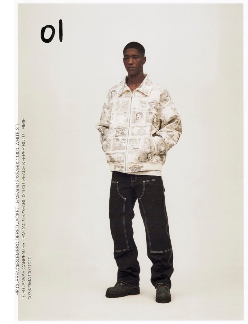 heron preston spring summer 2023 tops trousers jackets bags